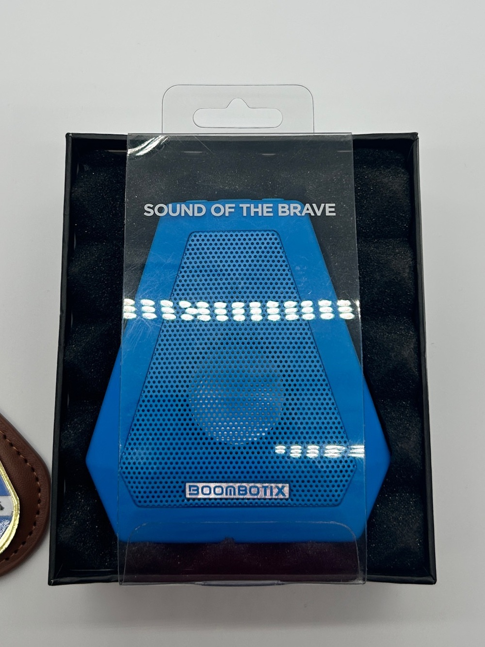 Boombotix Boombot Mini Wireless Bluetooth Speaker Pacific Blue NIB